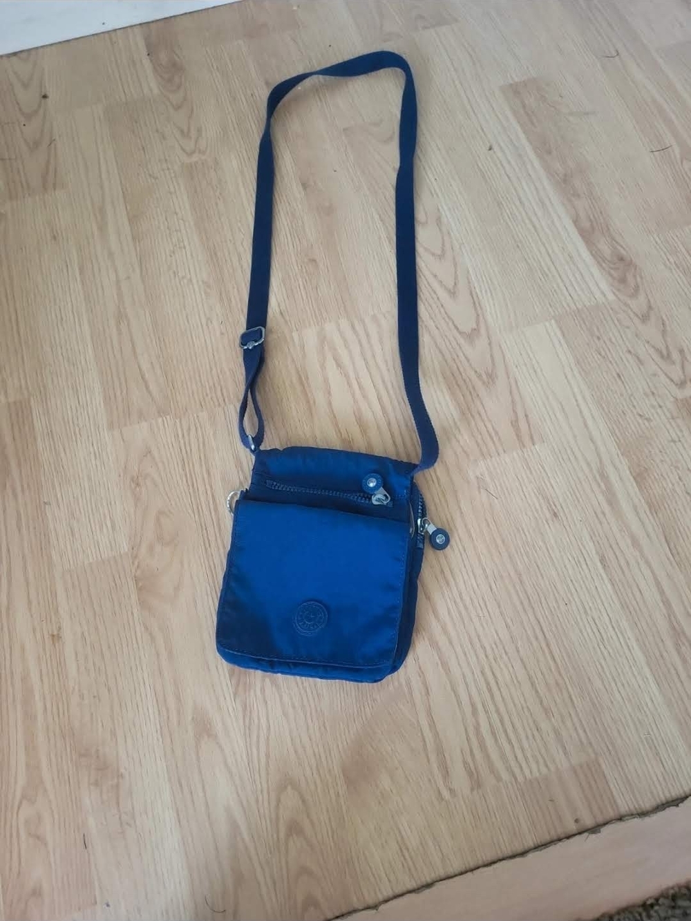 Kipling Navy Compact Crossbody Bag